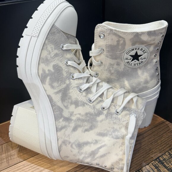 New Men’s Converse Chuck 70 De Luxe Heel Platform Sneaker Boots Size 11 - Picture 8 of 13
